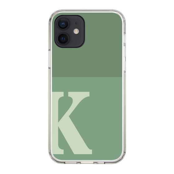 Slim Protection Case［ Original - initial two tone - K green ］