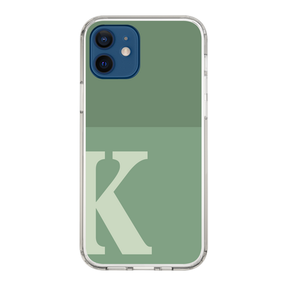 Slim Protection Case［ Original - initial two tone - K green ］