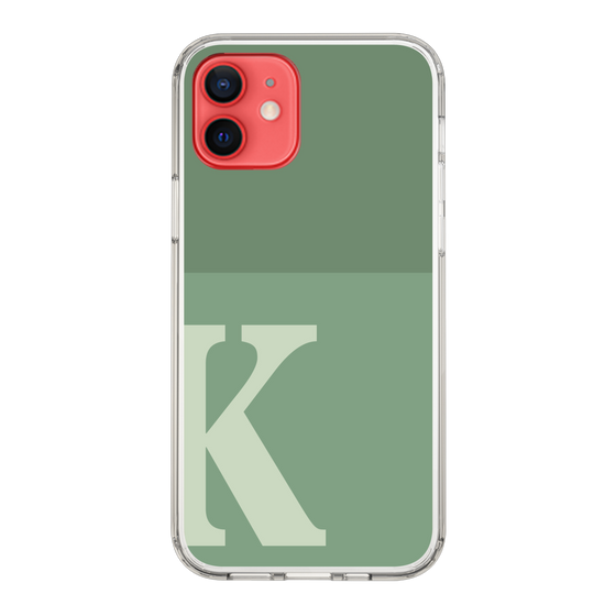 Slim Protection Case［ Original - initial two tone - K green ］