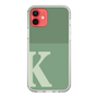 Slim Protection Case［ Original - initial two tone - K green ］