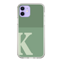 Slim Protection Case［ Original - initial two tone - K green ］