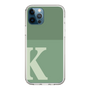 Slim Protection Case［ Original - initial two tone - K green ］