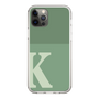 Slim Protection Case［ Original - initial two tone - K green ］