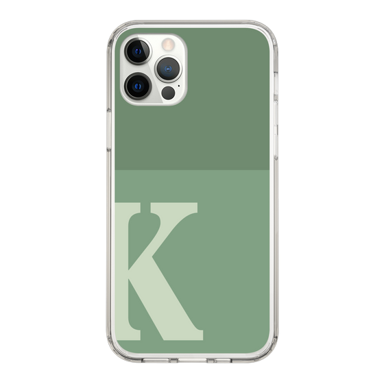 Slim Protection Case［ Original - initial two tone - K green ］