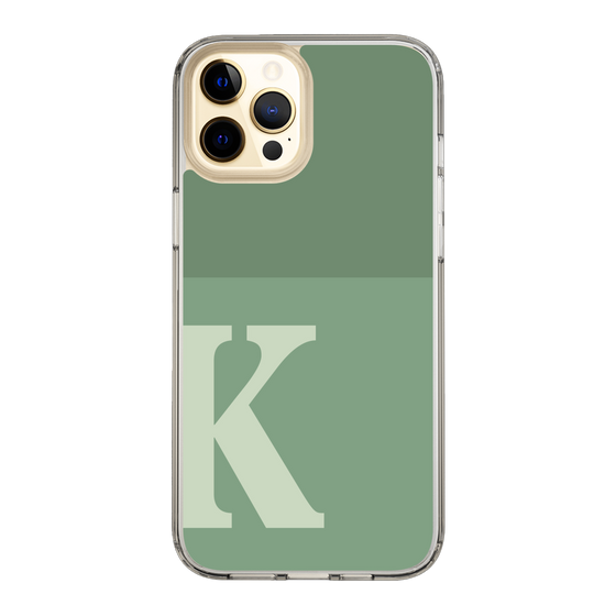 Slim Protection Case［ Original - initial two tone - K green ］