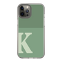 Slim Protection Case［ Original - initial two tone - K green ］