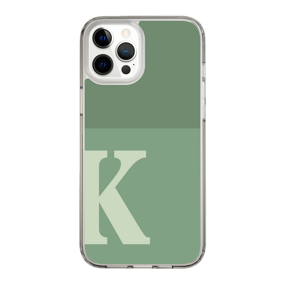 Slim Protection Case［ Original - initial two tone - K green ］