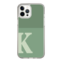Slim Protection Case［ Original - initial two tone - K green ］