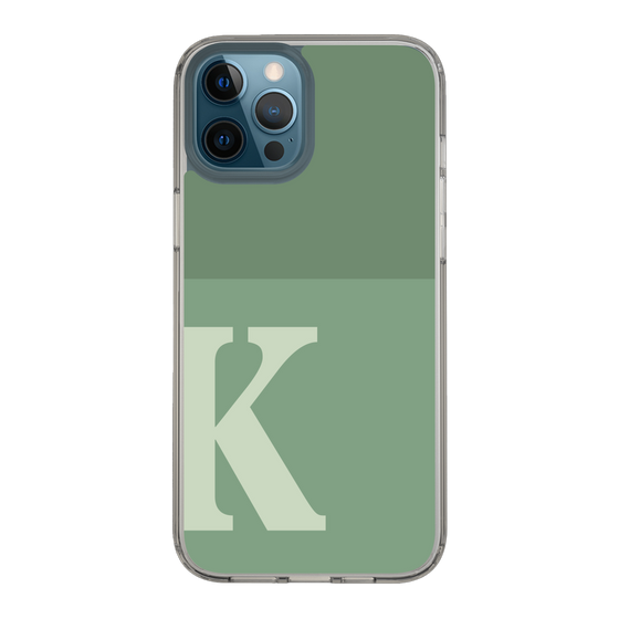 Slim Protection Case［ Original - initial two tone - K green ］