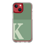 Slim Protection Case［ Original - initial two tone - K green ］