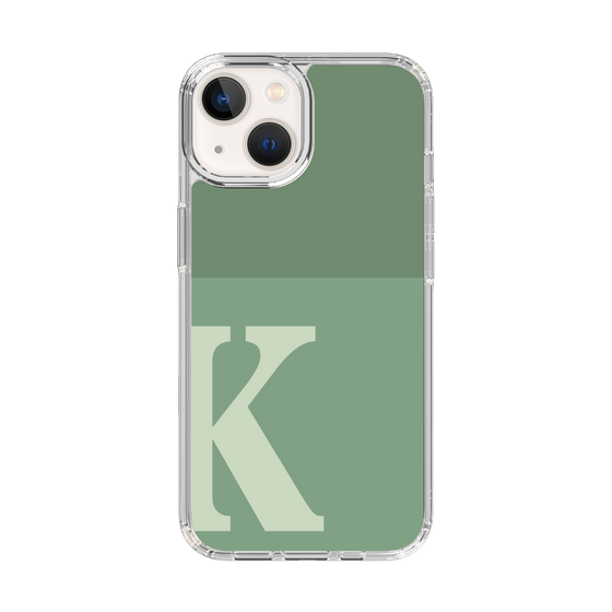 Slim Protection Case［ Original - initial two tone - K green ］