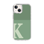 Slim Protection Case［ Original - initial two tone - K green ］