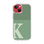 Slim Protection Case［ Original - initial two tone - K green ］