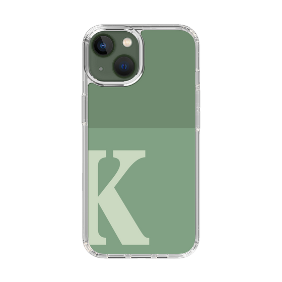 Slim Protection Case［ Original - initial two tone - K green ］
