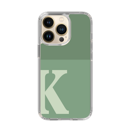 Slim Protection Case［ Original - initial two tone - K green ］