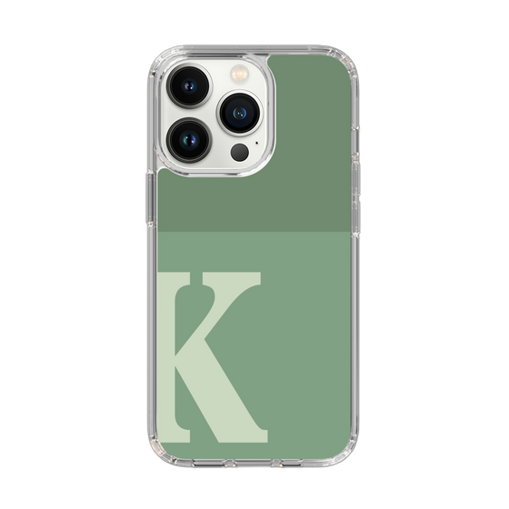 Slim Protection Case［ Original - initial two tone - K green ］