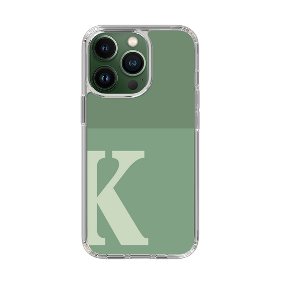 Slim Protection Case［ Original - initial two tone - K green ］