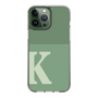 Slim Protection Case［ Original - initial two tone - K green ］