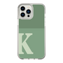 Slim Protection Case［ Original - initial two tone - K green ］