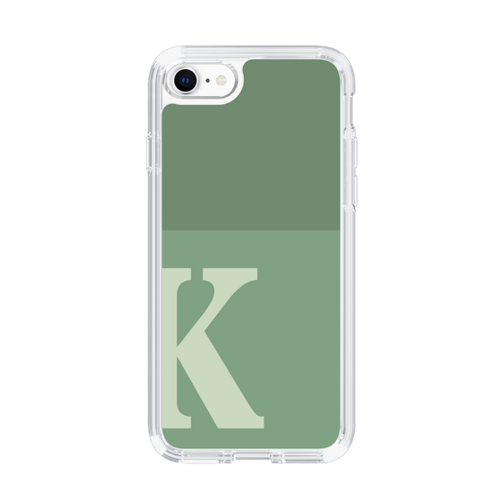 Slim Protection Case［ Original - initial two tone - K green ］