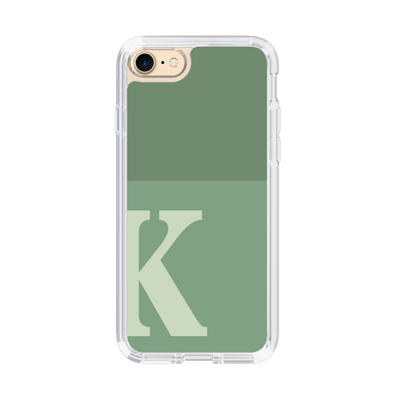 Slim Protection Case［ Original - initial two tone - K green ］