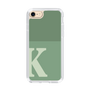 Slim Protection Case［ Original - initial two tone - K green ］