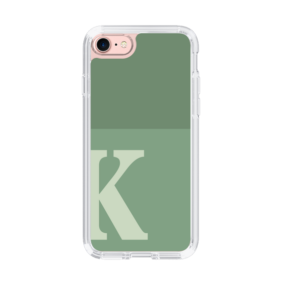 Slim Protection Case［ Original - initial two tone - K green ］