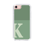 Slim Protection Case［ Original - initial two tone - K green ］