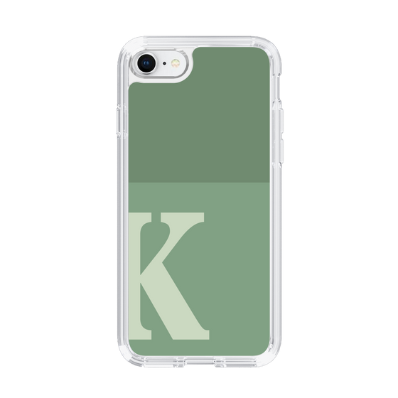 Slim Protection Case［ Original - initial two tone - K green ］