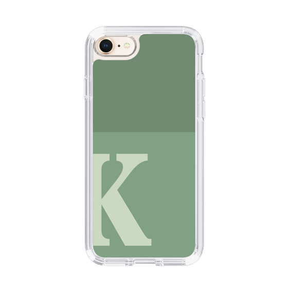 Slim Protection Case［ Original - initial two tone - K green ］