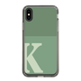 Slim Protection Case［ Original - initial two tone - K green ］