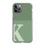 Slim Protection Case［ Original - initial two tone - K green ］