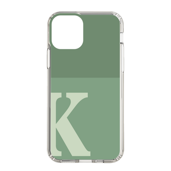 Slim Protection Case［ Original - initial two tone - K green ］