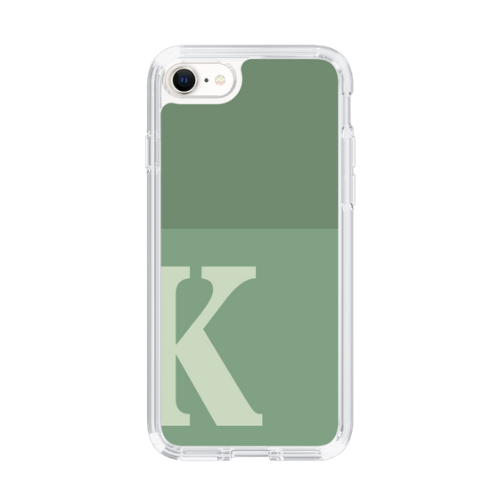 Slim Protection Case［ Original - initial two tone - K green ］