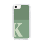 Slim Protection Case［ Original - initial two tone - K green ］