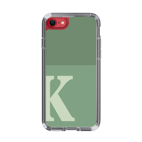Slim Protection Case［ Original - initial two tone - K green ］