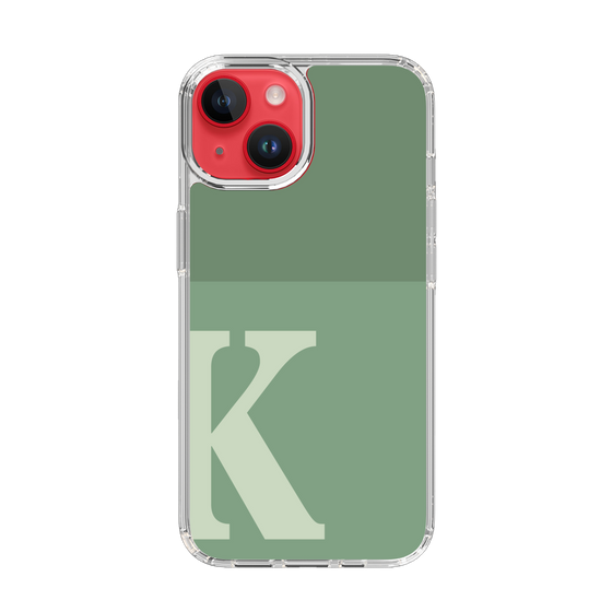 Slim Protection Case［ Original - initial two tone - K green ］