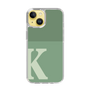 Slim Protection Case［ Original - initial two tone - K green ］