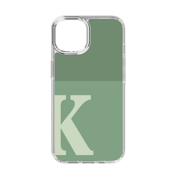 Slim Protection Case［ Original - initial two tone - K green ］