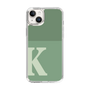 Slim Protection Case［ Original - initial two tone - K green ］
