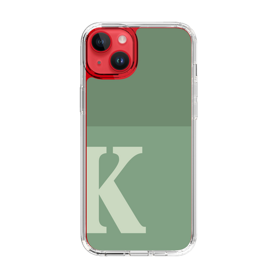 Slim Protection Case［ Original - initial two tone - K green ］