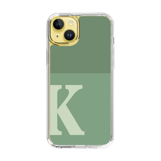 Slim Protection Case［ Original - initial two tone - K green ］