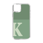 Slim Protection Case［ Original - initial two tone - K green ］
