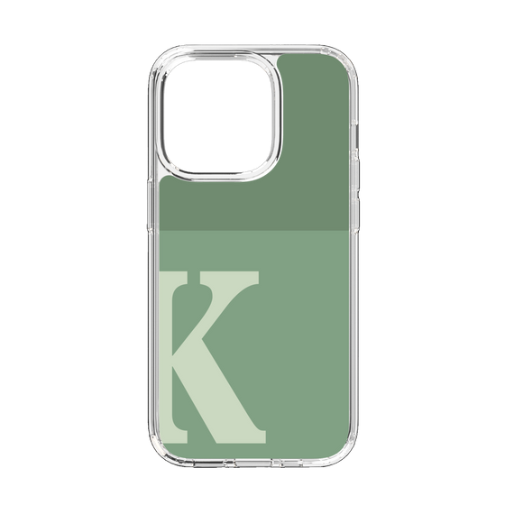 Slim Protection Case［ Original - initial two tone - K green ］