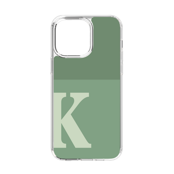 Slim Protection Case［ Original - initial two tone - K green ］