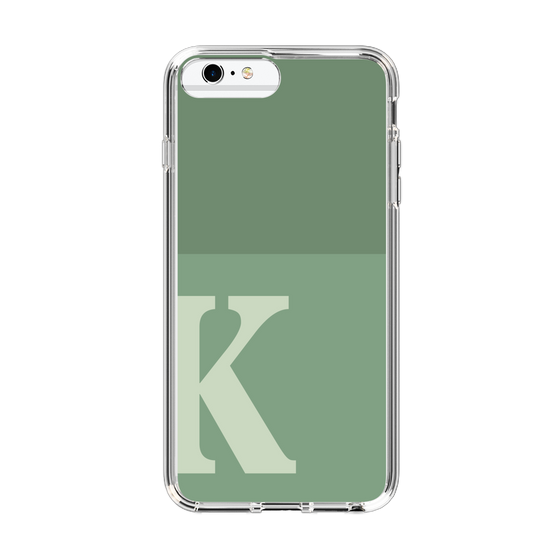 Slim Protection Case［ Original - initial two tone - K green ］