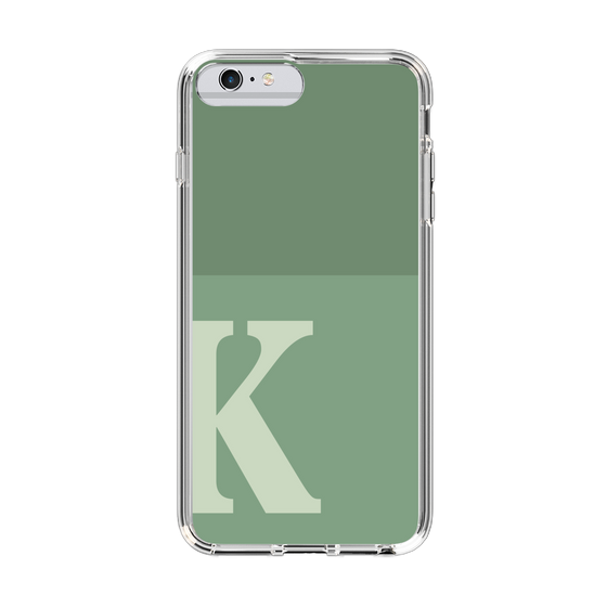 Slim Protection Case［ Original - initial two tone - K green ］