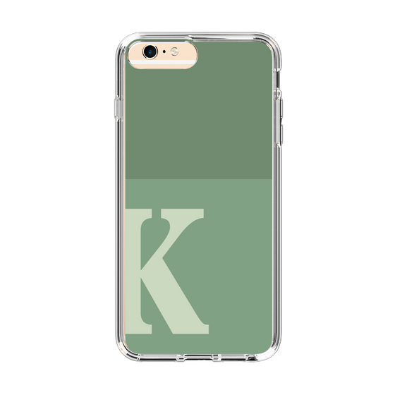 Slim Protection Case［ Original - initial two tone - K green ］