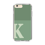 Slim Protection Case［ Original - initial two tone - K green ］