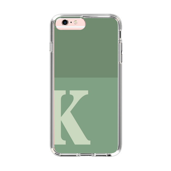 Slim Protection Case［ Original - initial two tone - K green ］